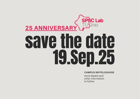 SPSC Lab 25 anniverary save the date 19.Sep.25